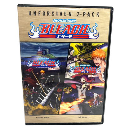 Shonen Jump Bleach Unforgiven 2-Pack (DVD) Anime Good Condition!!!