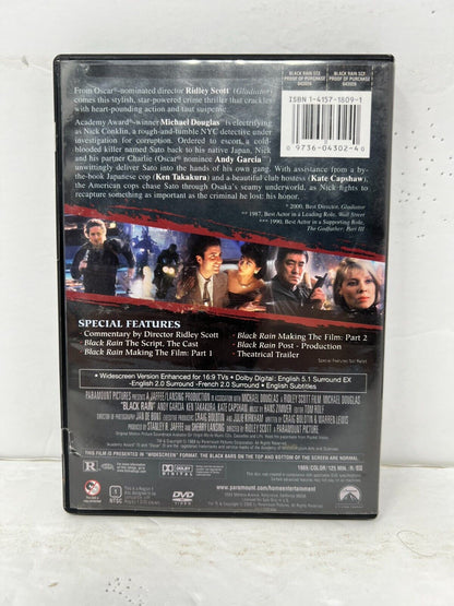 Black Rain (DVD) Action Good Condition!!!