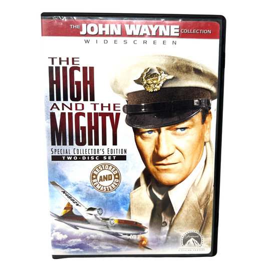 The High and the Mighty (DVD) John Wayne Drama Movie Good Condition!!!