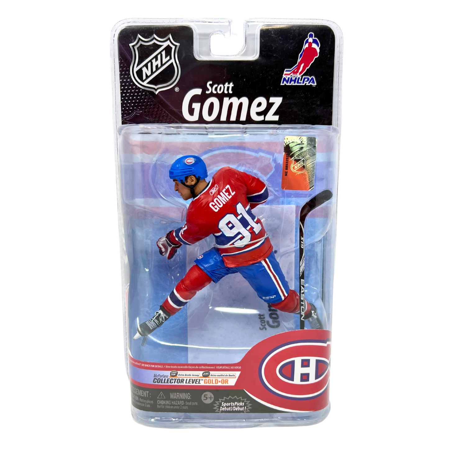 McFarlane NHL Series 25 Scott Gomez Montreal Canadiens Action Figure