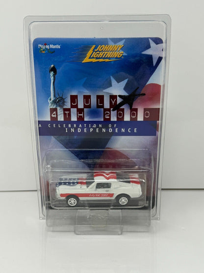 Johnny Lightning July 4th 2000 1967 Shelby Ford Mustang 1:64 Diecast