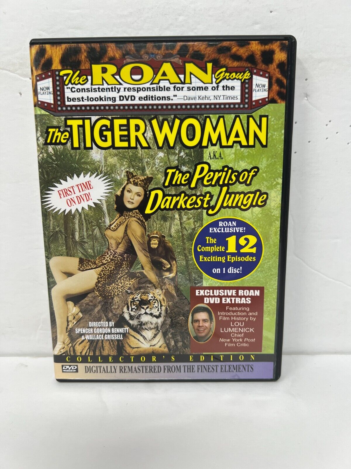 Tiger Woman: Perils Of Darkest Jungle (DVD) Adventure Good Condition!!!