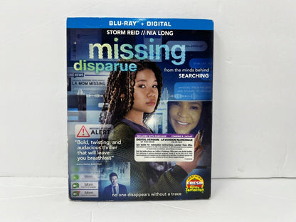 Missing (Blu-ray) Thriller Brand New and Sealed!!!