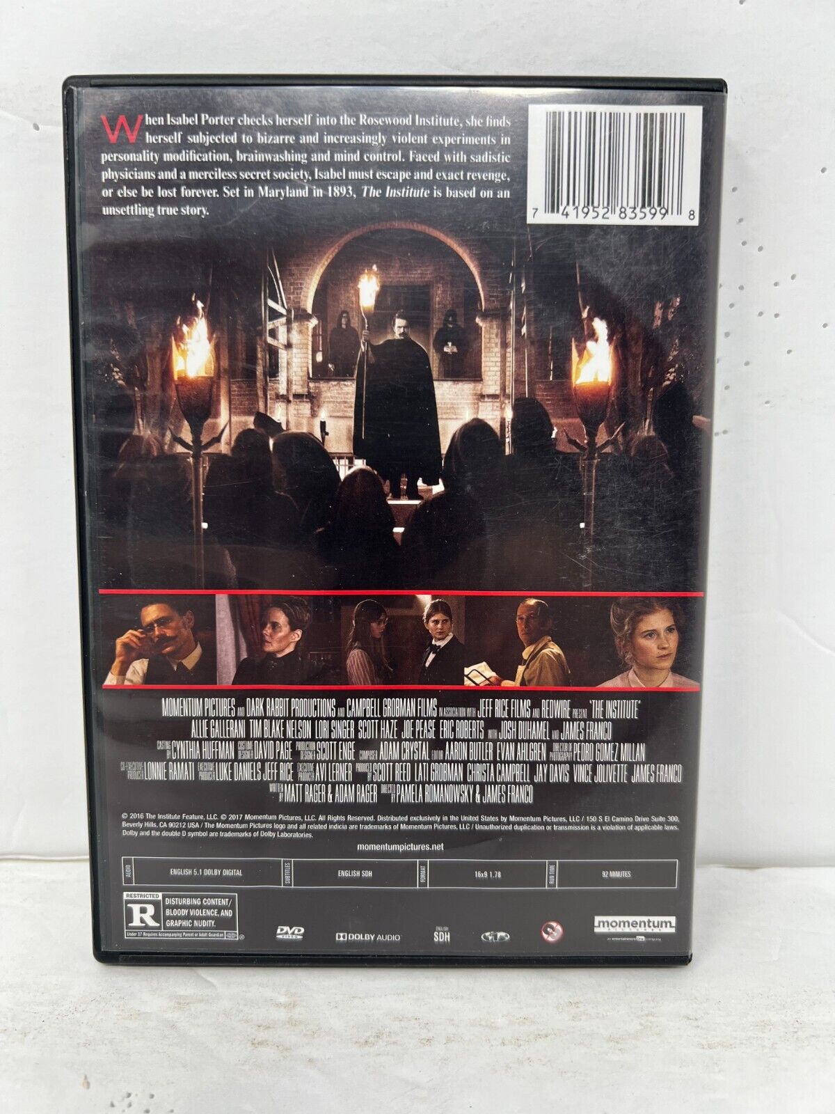 The Institute (DVD) Thriller Good Condition!!!