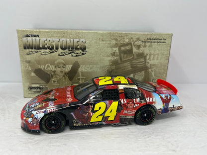 Action Nascar #24 Jeff Gordon Milestone 4 time Nascar Champion 1:24 Diecast