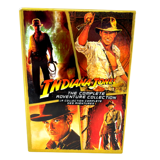 Indiana Jones Complete Adventures (DVD) Movie Boxset Good Condition!!!