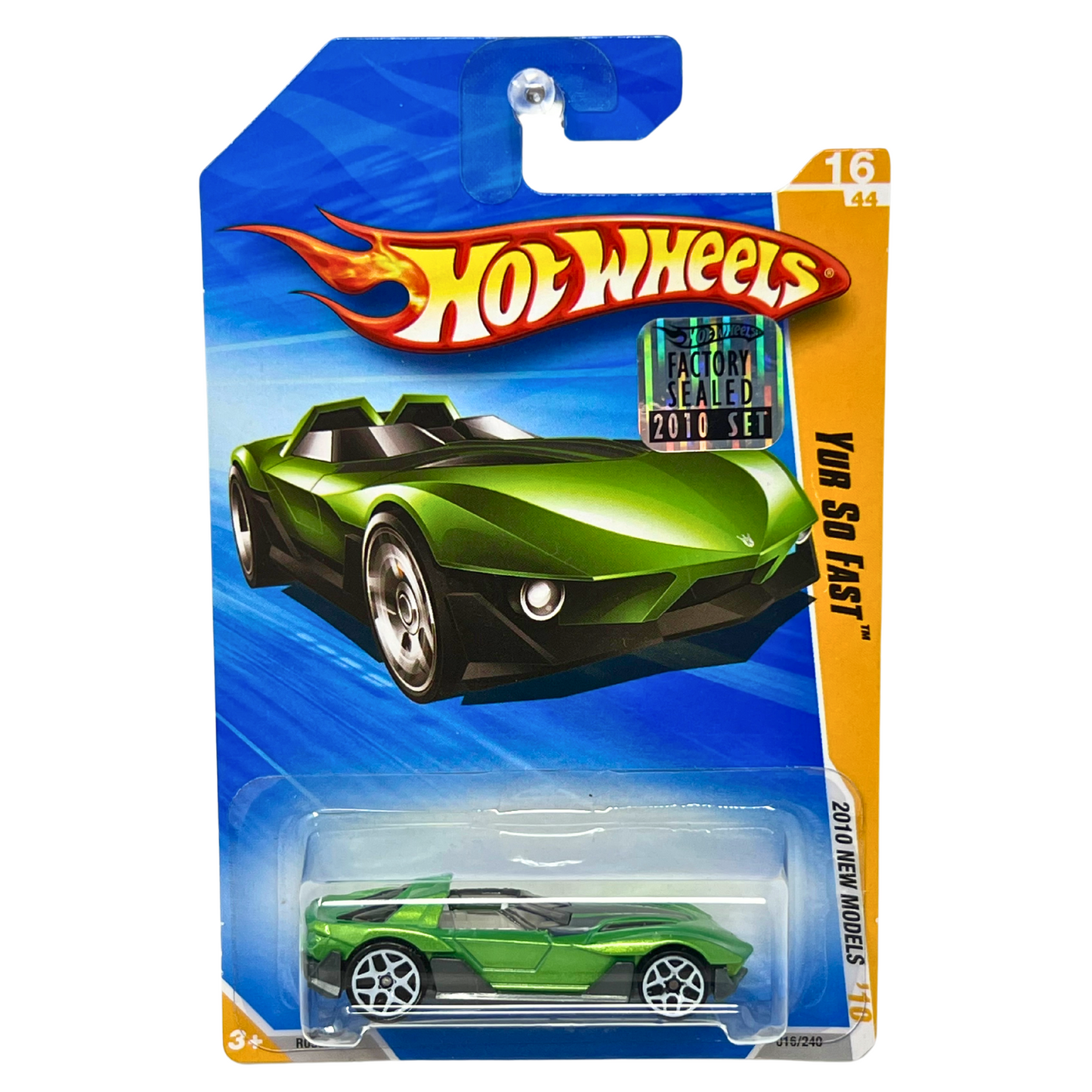 Hot Wheels 2010 New Models Yur So Fast 1:64 Diecast Factory Sealed