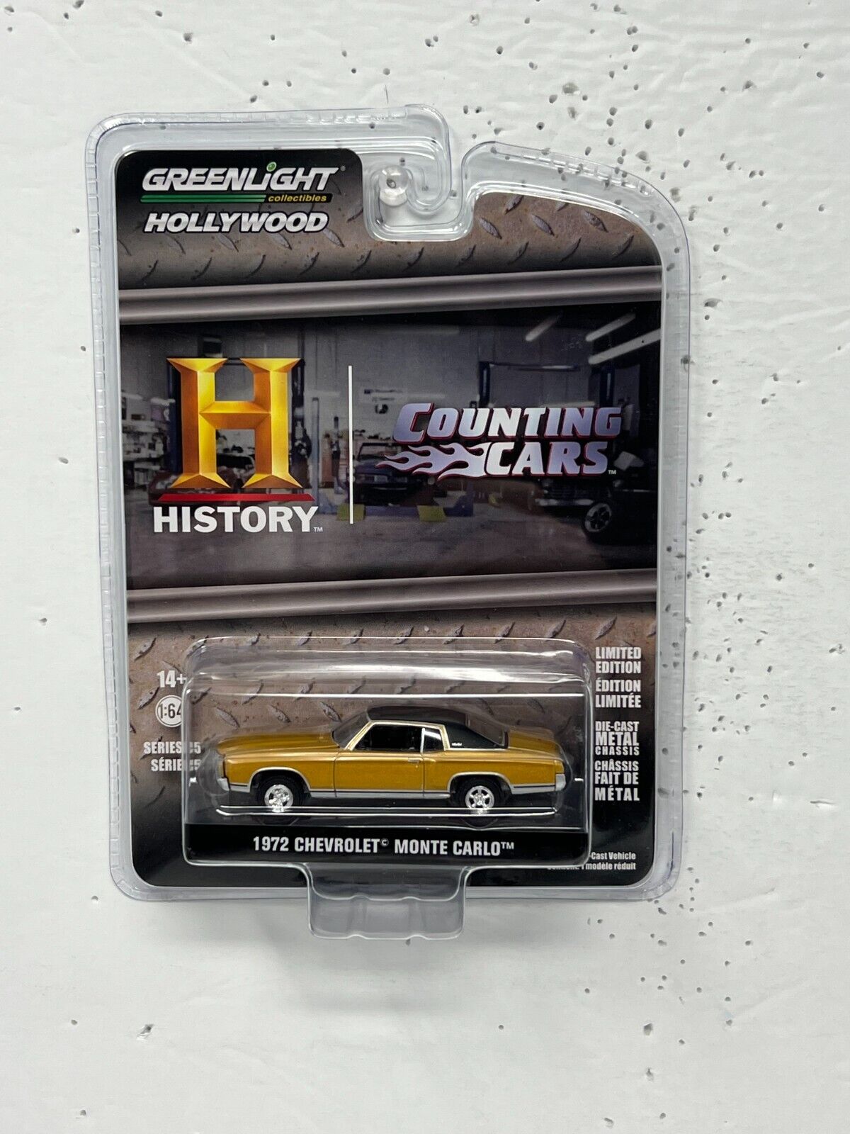 Greenlight Hollywood Counting Cars 1972 Chevrolet Monte Carlo 1:64 Diecast