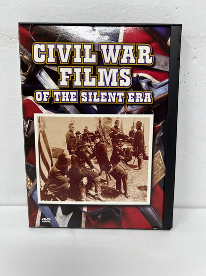 Civil War Films of the Silent Era (DVD) War Good Condition!!!