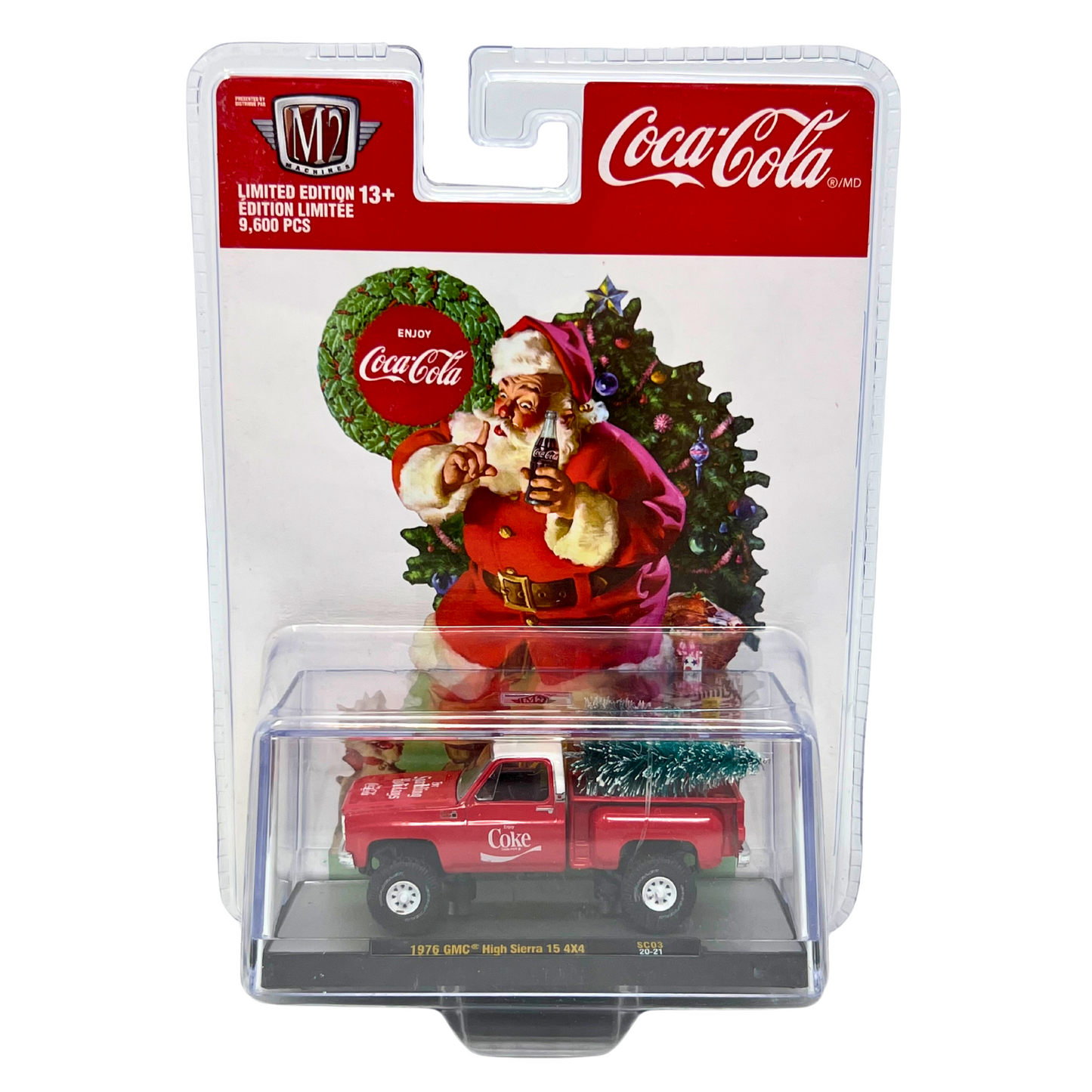 M2 Machines Coca-Cola 1976 GMC High Sierra 15 4x4 1:64 Diecast