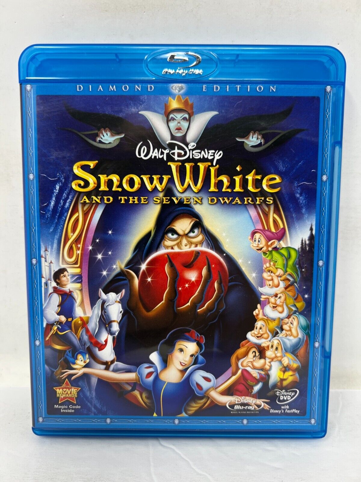 Snow White and the Seven Dwarfs (Blu-ray) Disney Classic Good Condition!!!