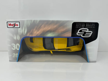 Maisto 2014 Chevrolet Corvette Stingray Z51 Special Edition 1:18 Diecast Yellow