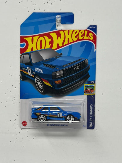 Hot Wheels Rally Champs 1984 Audi Sport Quattro 1:64 Diecast