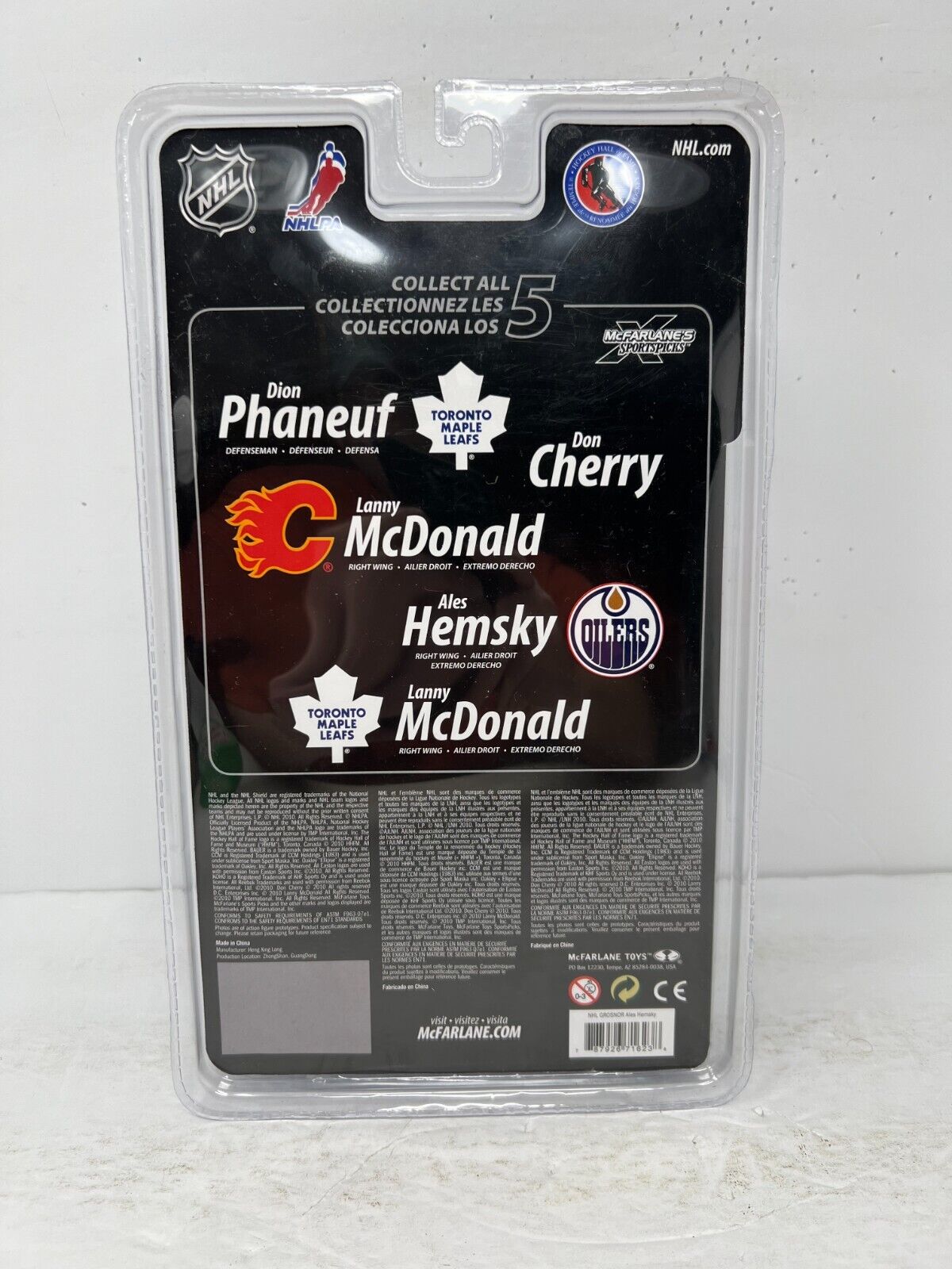 McFarlane Toys Ales Hemsky Edmonton Oilers NHL Hockey Exclusive Action Figure