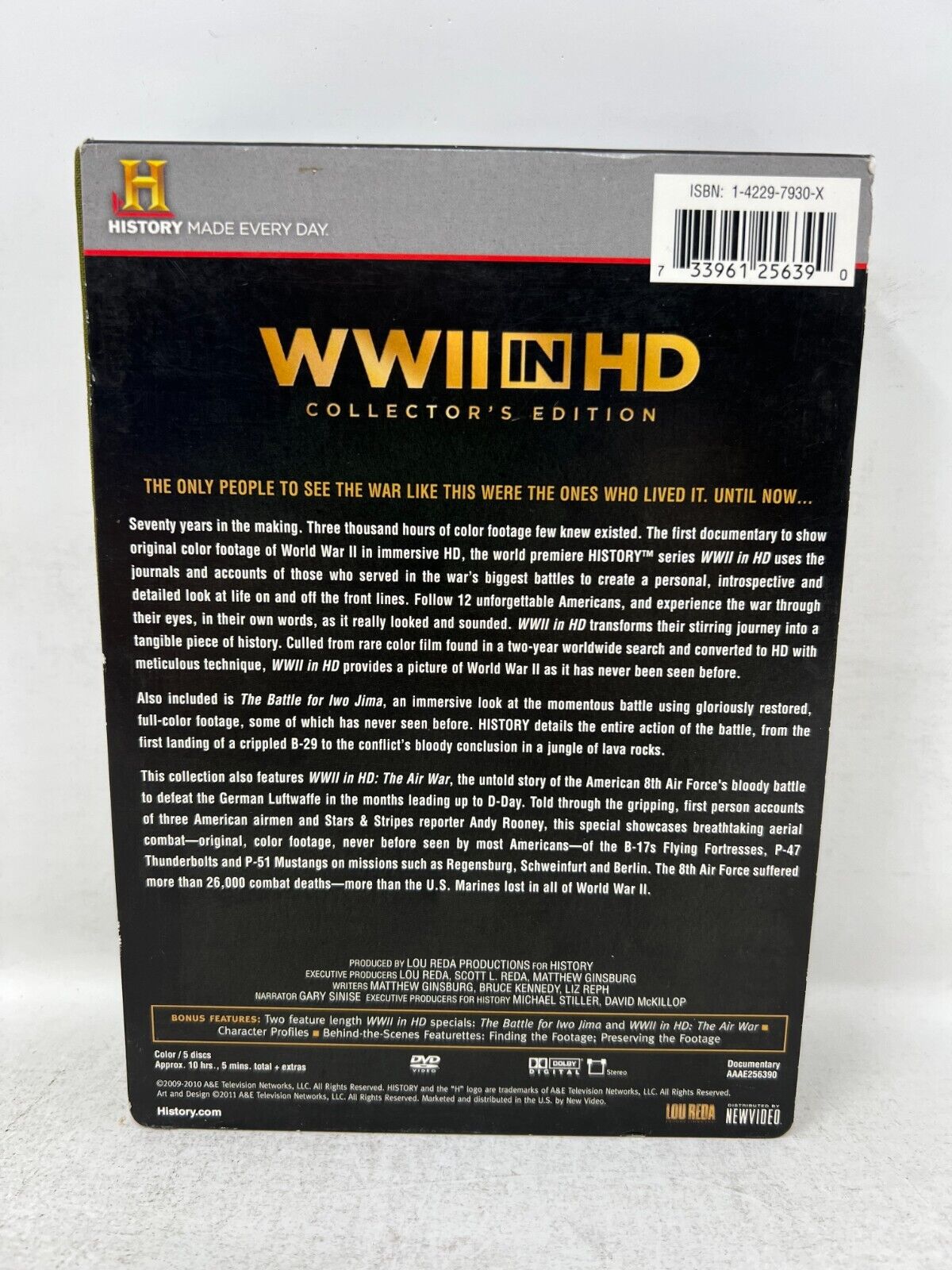 WWII In HD (DVD) Collector's Edition TV Series Boxset War Good Condition!!!