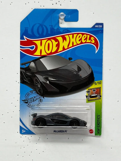 Hot Wheels HW Exotics McLaren P1 Black 1:64 Diecast