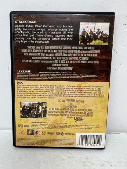 Doc / Stagecoach (DVD) Western Good Condition!!!