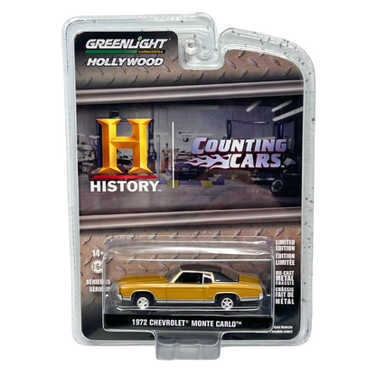 Greenlight Hollywood Counting Cars 1972 Chevrolet Monte Carlo 1:64 Diecast