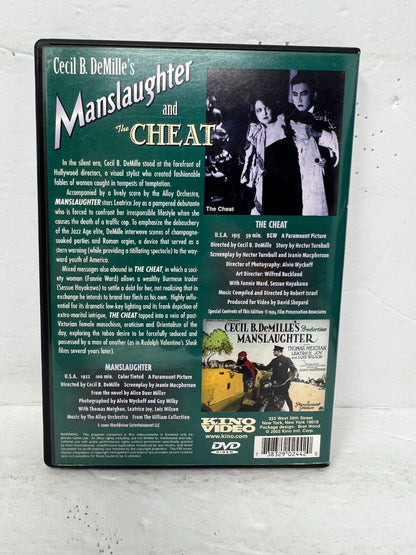 Manslaughter / The Cheat (DVD) Drama