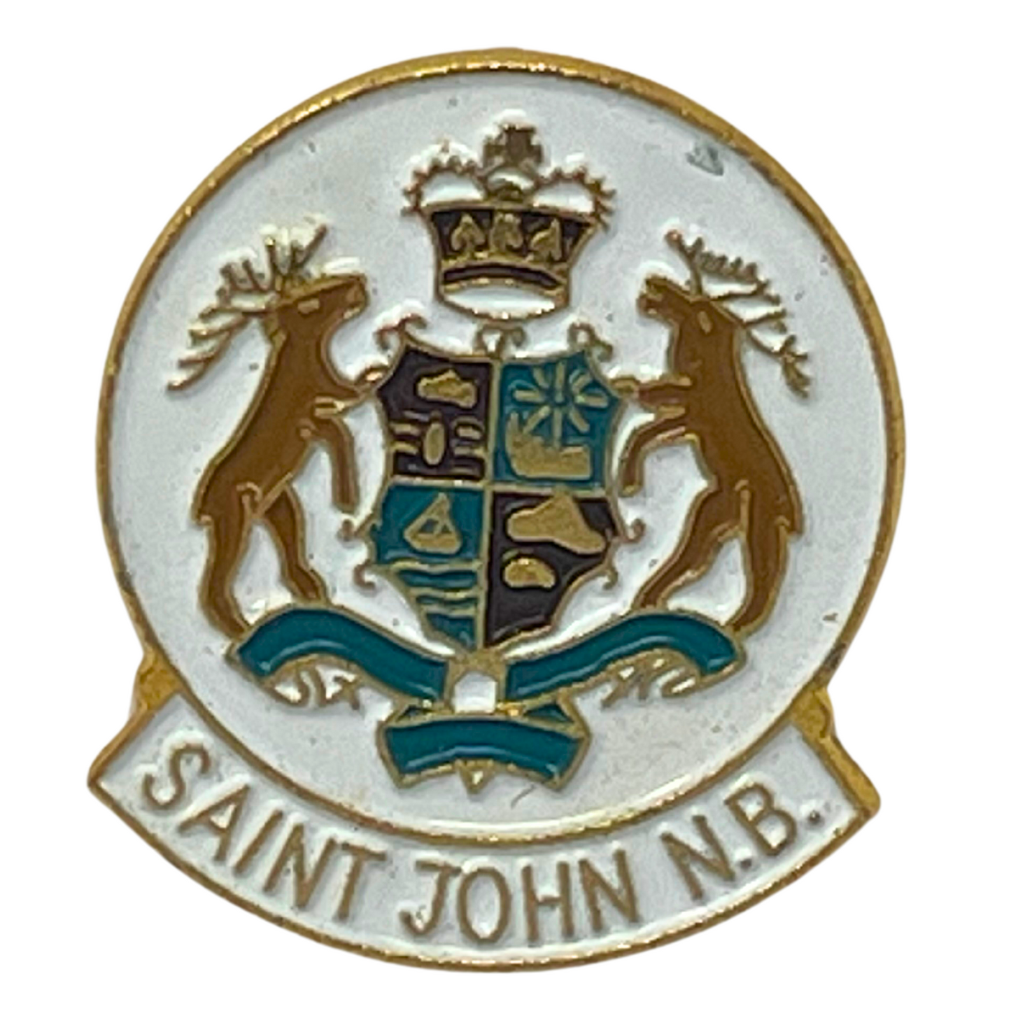 Saint John New Brunswick Souvenir Cities & States Lapel Pin SP5 V6