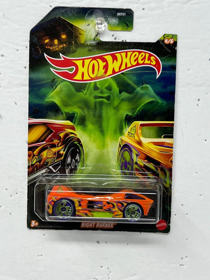 Hot Wheels Halloween Fright Night Burner Fantasy Cars 1:64 Diecast