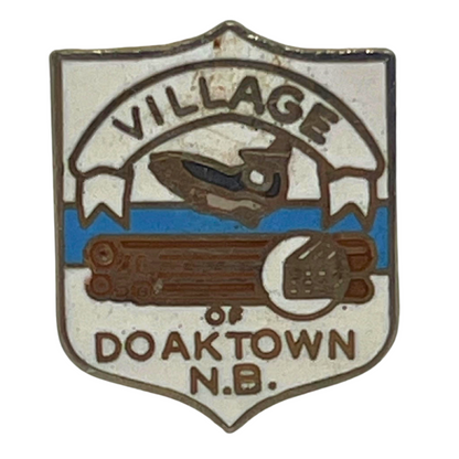 Village of Doaktown New Brunswick Souvenir Cities & States Lapel Pin SP3