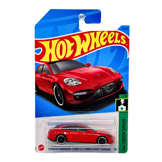 Hot Wheels HW Green Speed Porsche Pamamera Turbo E-Hybrid Sport 1:64 Diecast