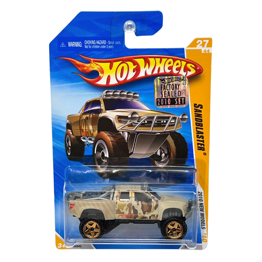Hot Wheels 2010 New Models Sandblaster Fantasy Cars Fantasy Cars 1:64 Diecast Factory Sealed V2