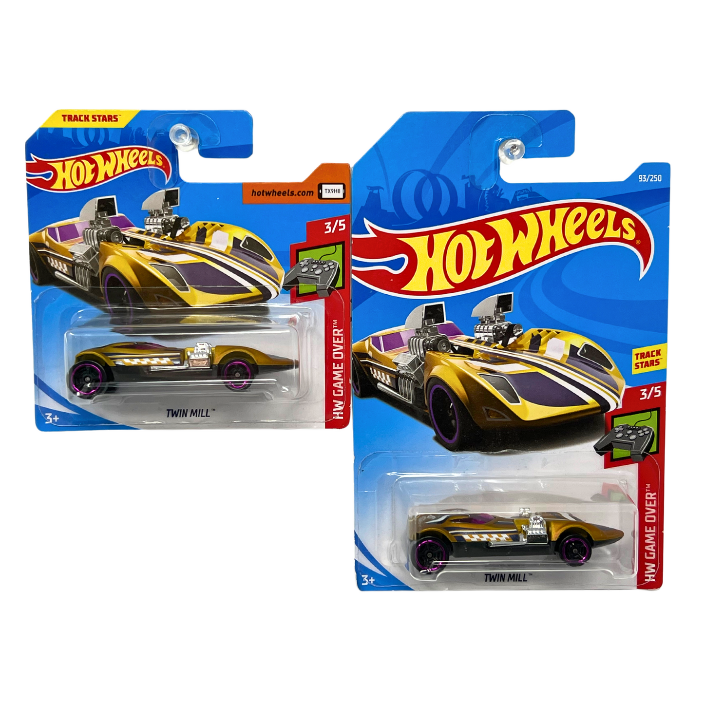 Hot Wheels HW Treasure Hunt Twin Mill Game Over Diecast 1:64 Lot of 2