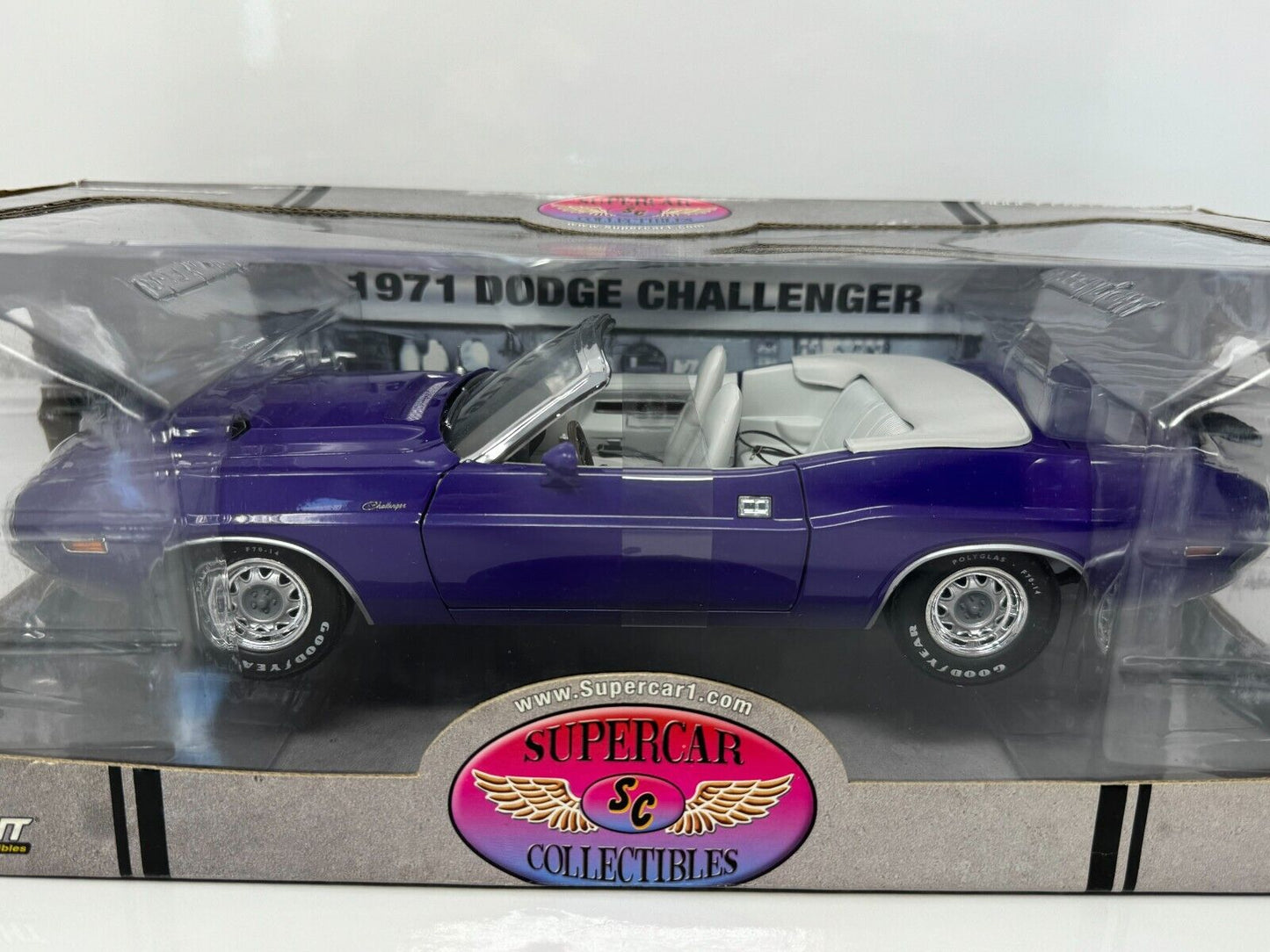 Greenlight 1971 Dodge Challenger Supercar Collectibles 1:18 Diecast