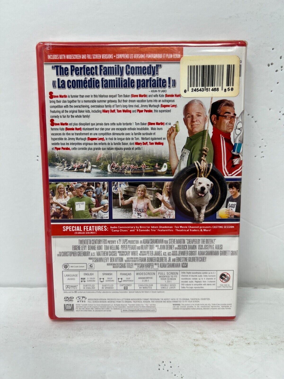 Cheaper by the Dozen 2 (DVD) Comedy New and Sealed!!!