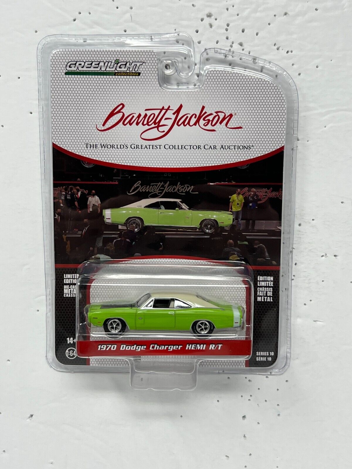 Greenlight Barrett-Jackson 1970 Dodge Charger HEMI RT 1:64 Diecast