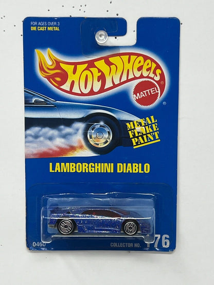 Hot Wheels Lamborghini Diablo 1:64 Diecast Blue