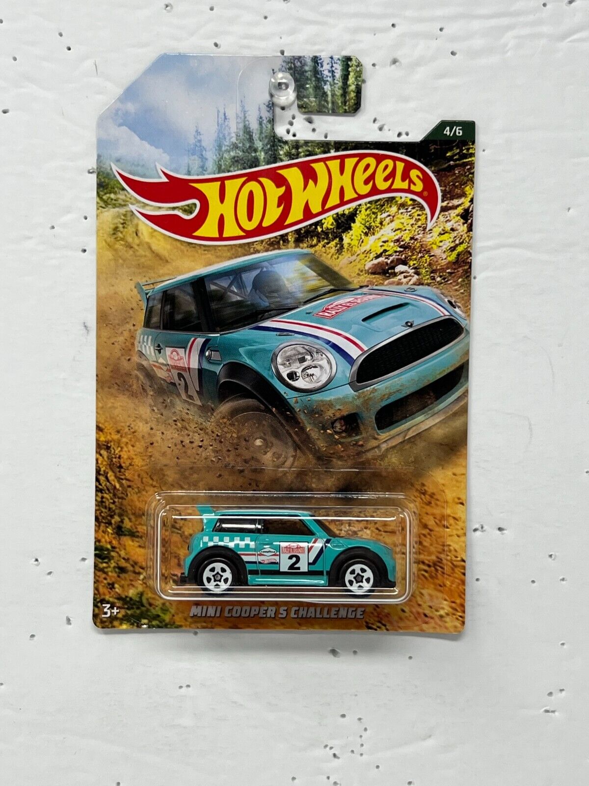 Hot Wheels Rally Sport Mini Cooper S Challenge European Car 1:64 Diecast V3