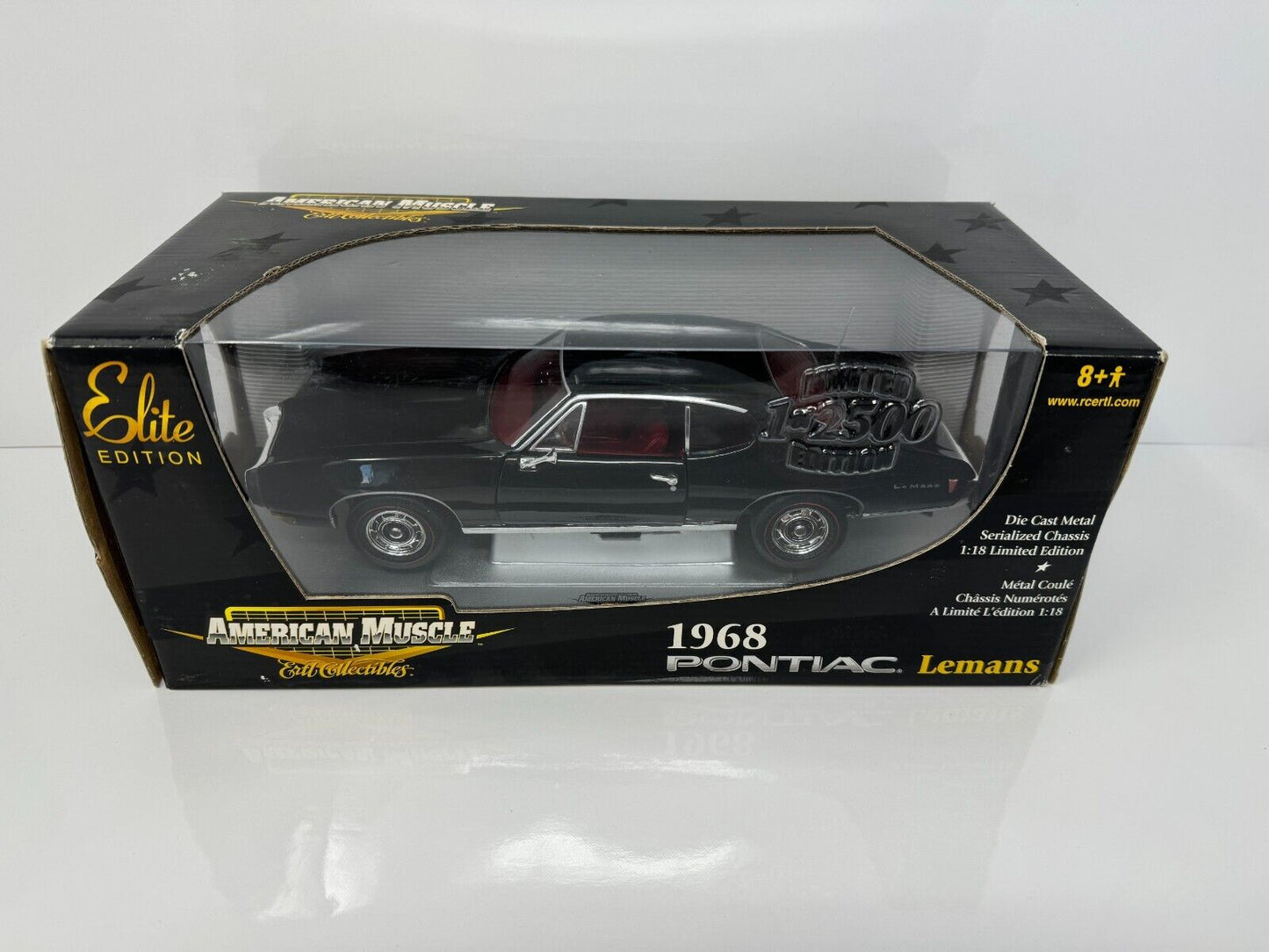 Ertl American Muscle 1968 Pontiac Lemans Elite Edition 1:18 Diecast 1 of 2500