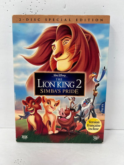 The Lion King II: Simba's Pride (DVD) Disney Good Condition!!!