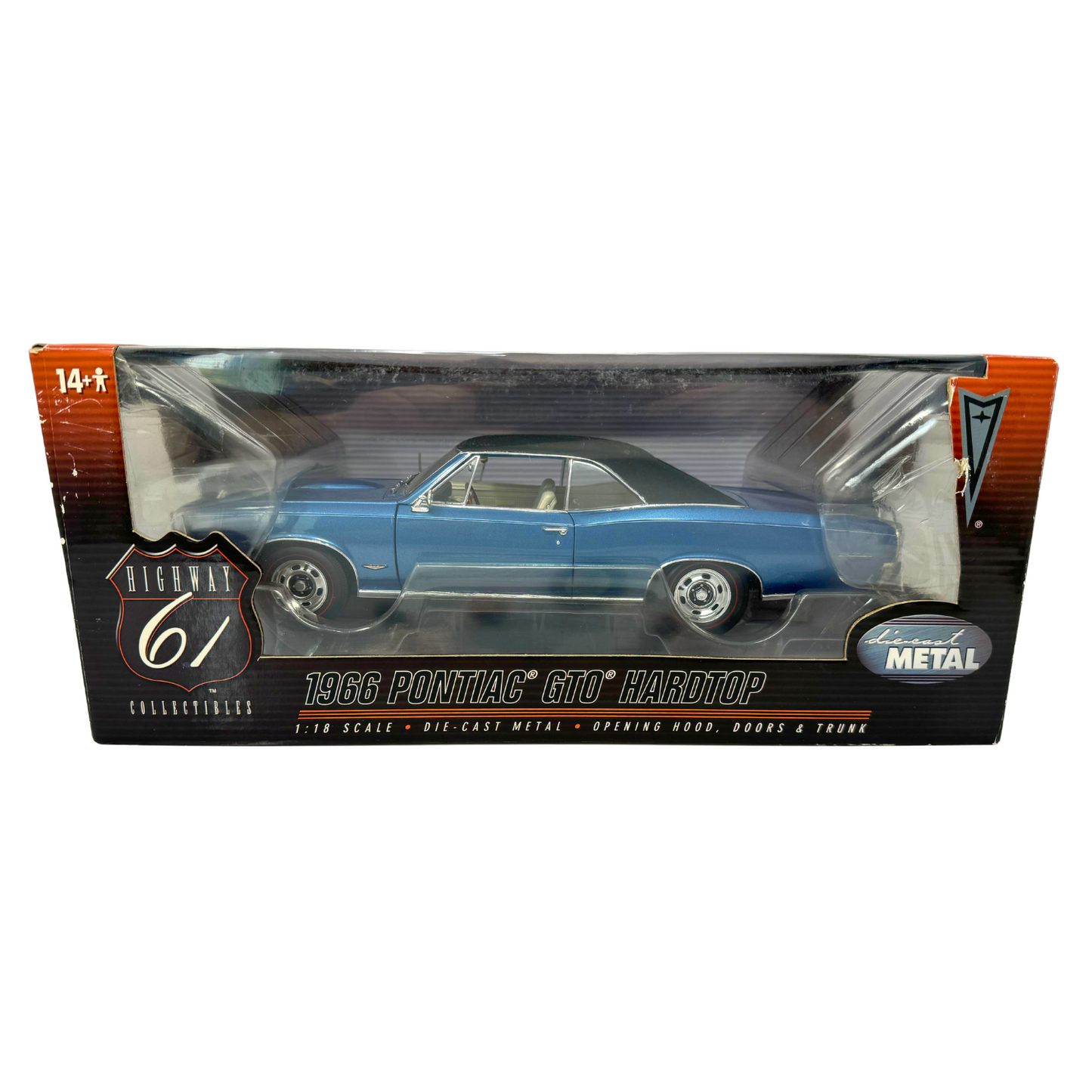 Highway 61 1966 Pontiac GTO Hardtop 1:18 Diecast