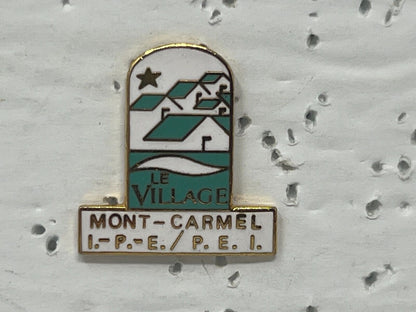 Mont-Carmel Prince Edward Island PEI Souvenir Cities & States Lapel Pin SP4