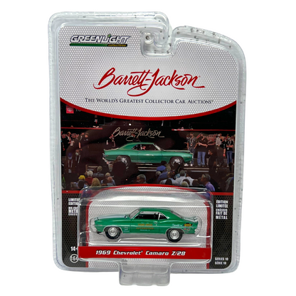 Greenlight Barrett-Jackson 1969 Chevrolet Camaro Z28 1:64 Diecast