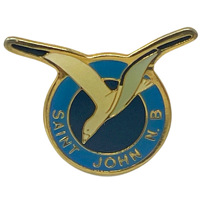 Saint John New Brunswick Seagull Souvenir Cities & States Lapel Pin SP5