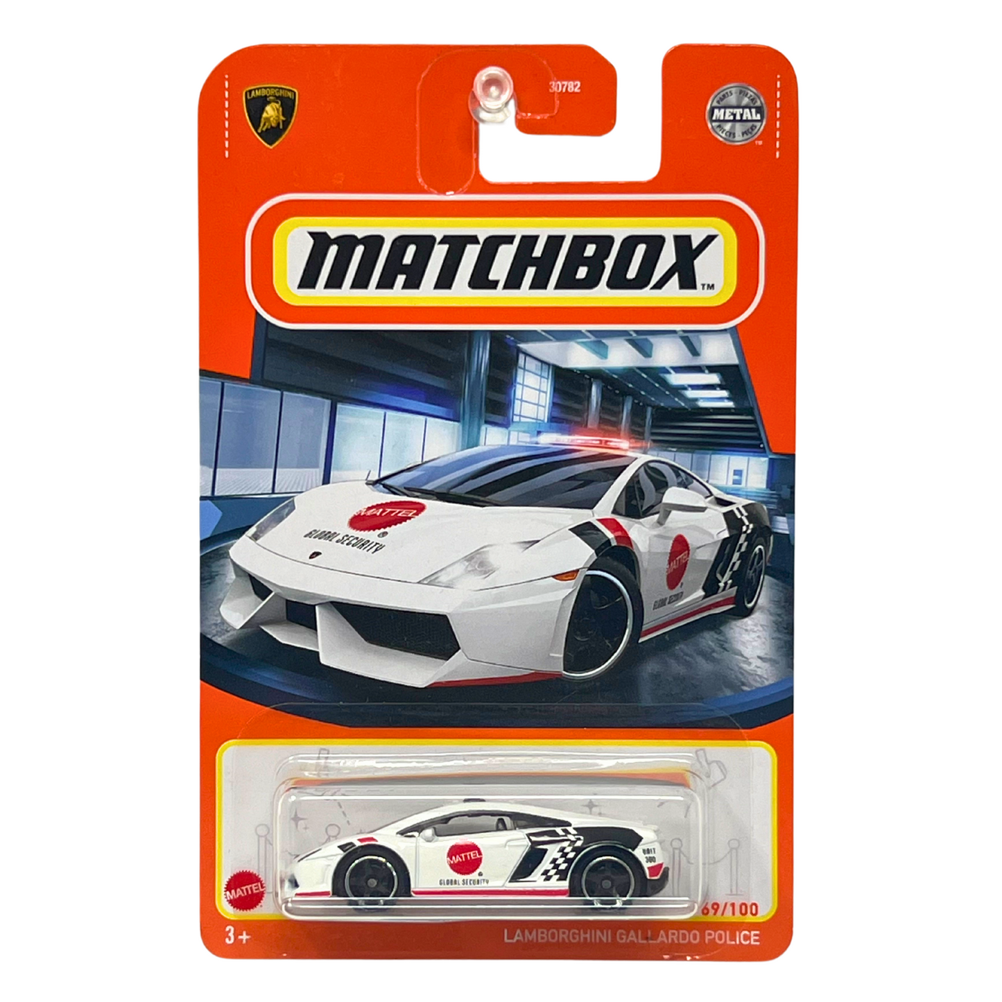 Matchbox Lamborghini Gallardo Police 1:64 Diecast V2