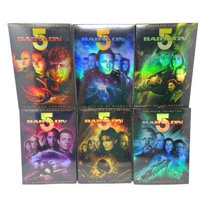 Babylon 5: The Complete TV Series & 5-Movie Collection (DVD) Boxset Sealed!!!