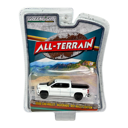 Greenlight All-Terrain 2020 Chevrolet Silverado RST Rally 1:64 Diecast Version 2