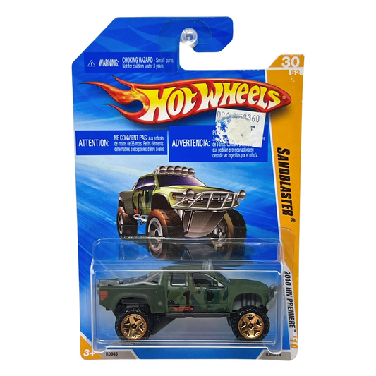 Hot Wheels 2010 HW Premiere Sandblaster Fantasy Cars 1:64 Diecast V2