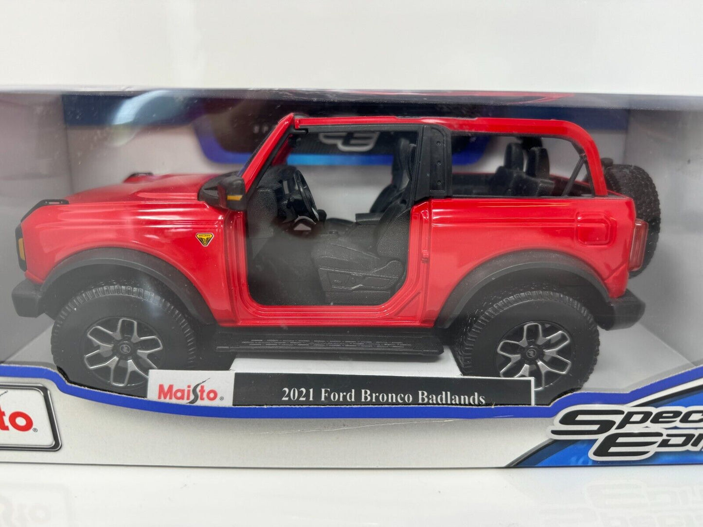 Maisto 2021 Ford Bronco Badlands Special Edition 1:18 Diecast