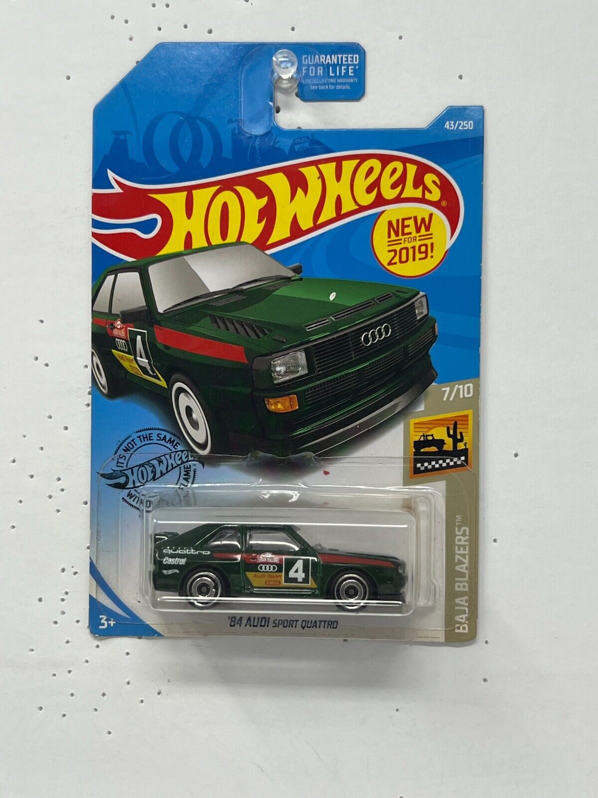 Hot Wheels Baja Blazers 1984 Audi Sport Quattro 1:64 Diecast