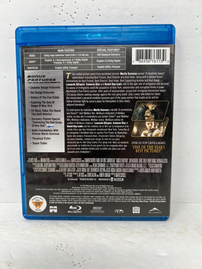 Gangs of New York (Blu-ray) Crime Good Condition!!!