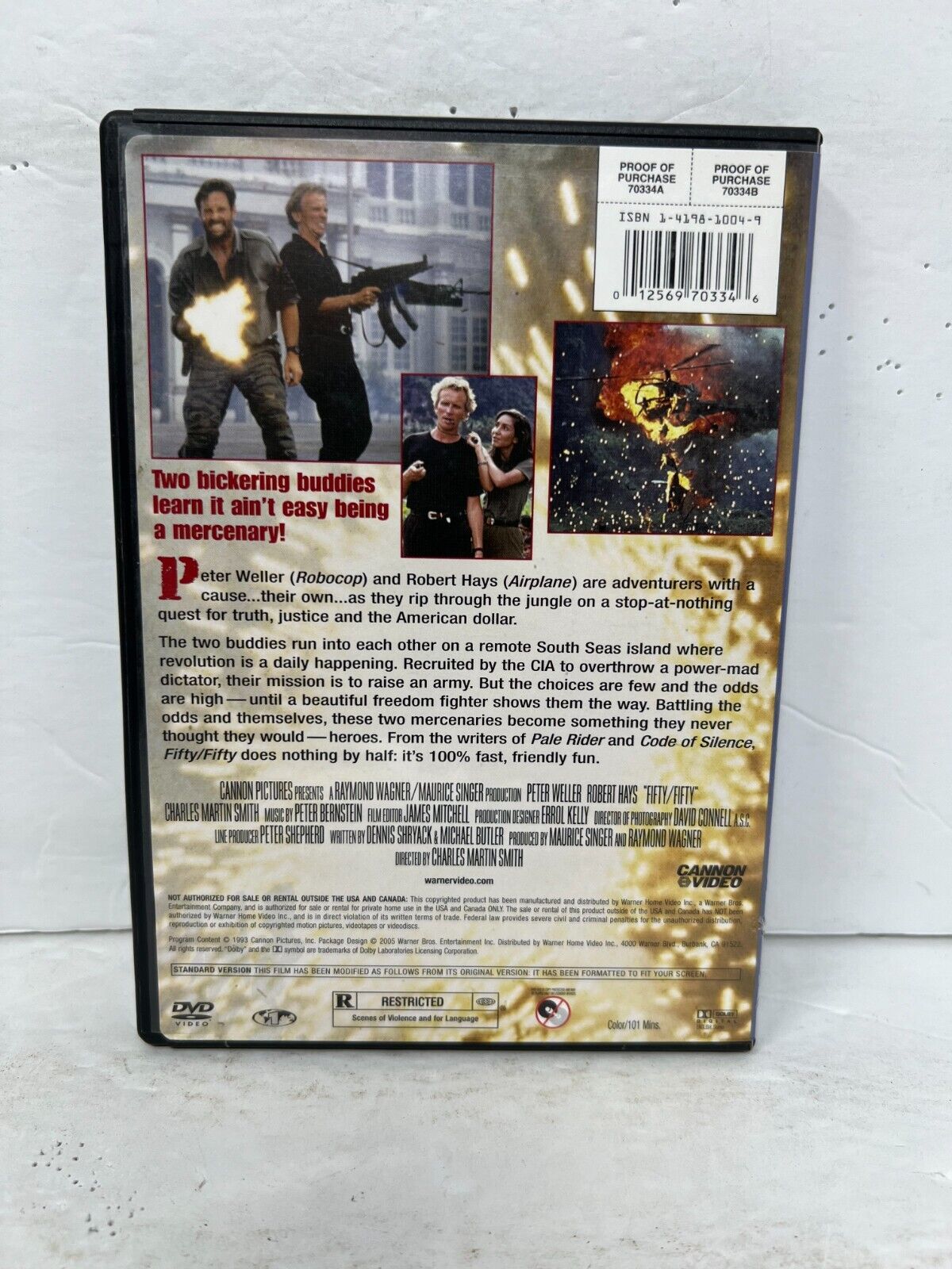 Fifty/Fifty (DVD) Action Good Condition!!!