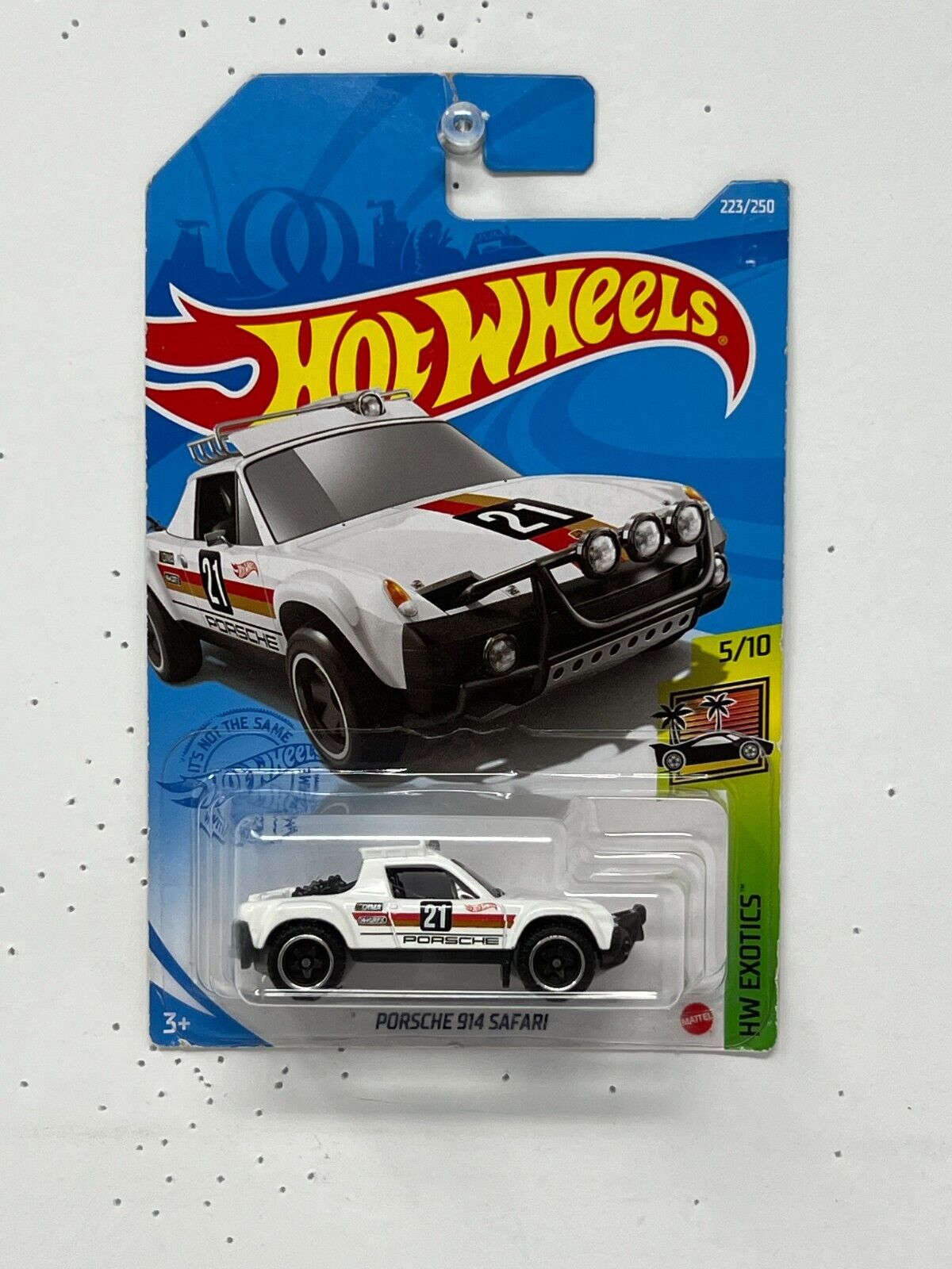 Hot Wheels HW Exotics Porsche 914 Safari White 1:64 Diecast