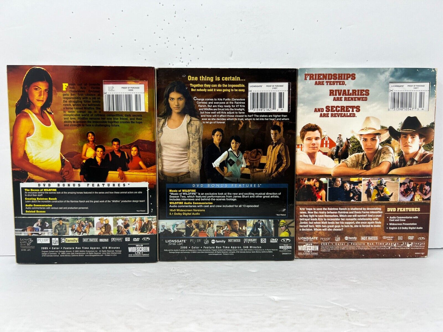 Wildfire: Season 1-3 (DVD) New and Sealed!!!